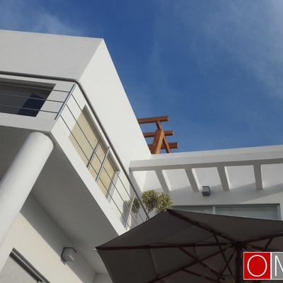 Detalle fachada casa RW