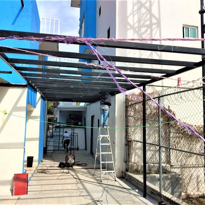 FABRICACION ESTRUCTURA PARA CUBIERTA ACRYLICA