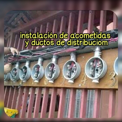 Instalación de acometida y tableros eléctricos