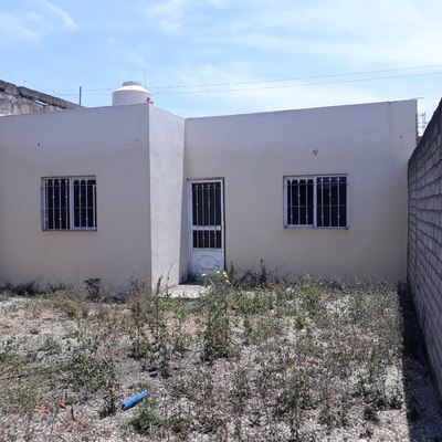 Fachada posterior de casa Habitación