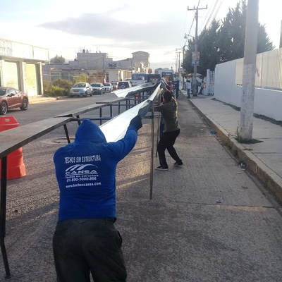 ROLADO DE LAMINA PARA TECHO AUTOPORTANTE