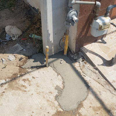 Reparación de banqueta