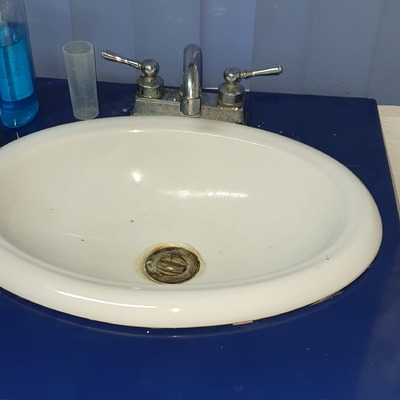 Cambio de contra y llave mezcladora