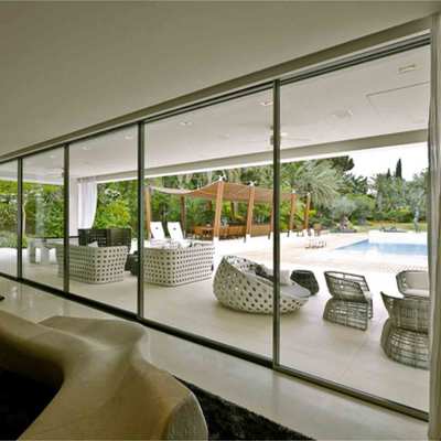 terraza y grandes superficies