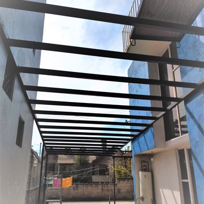 FABRICACION ESTRUCTURA PARA CUBIERTA ACRYLICA