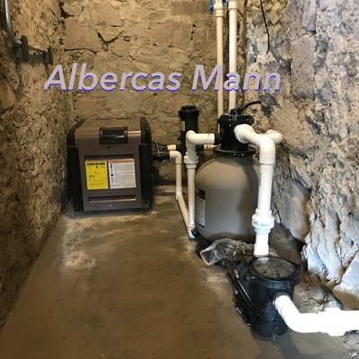 Cuarto de máquina de Jacuzzi