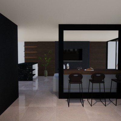 Casa Santiago - studio 11. Cocina