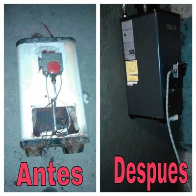 Instalación de Boiler