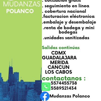 Viajamos a Cualquier estado de la Republica Mexicana.