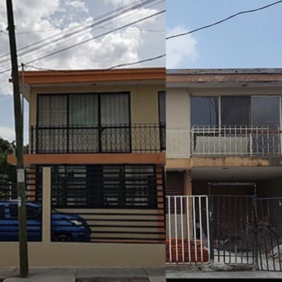 Ahora y Antes obra remodelación