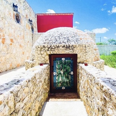 Temazcal Hacienda Santa Cruz Palomeque