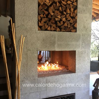 Chimeneas a gas para interios
