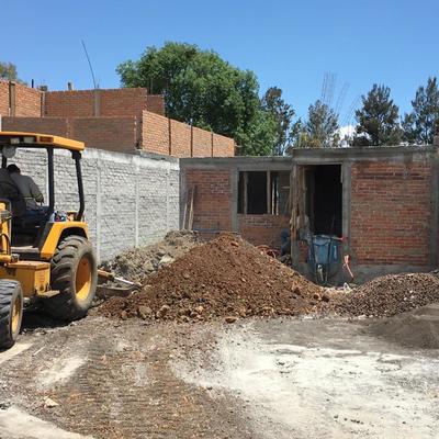 Excavación de muro perimetral