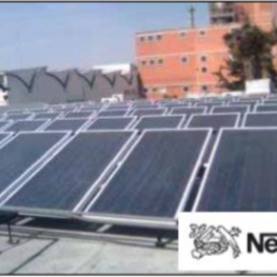 Calentador Solar paraProcesos Industriales.