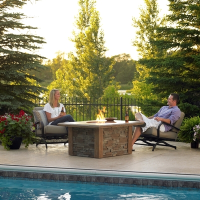 chimeneas  de exterior 