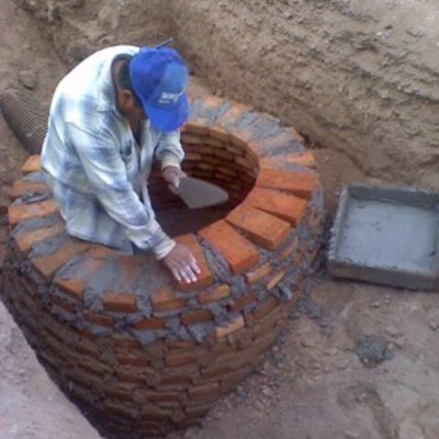 construccion de pozos de visita