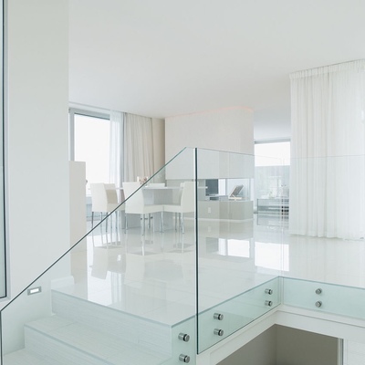 Barandales de cristal templado