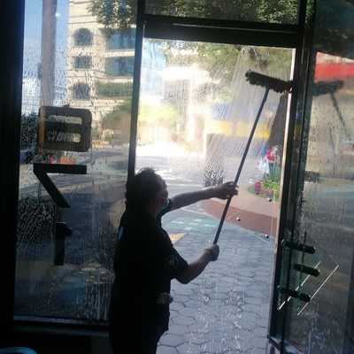 Limpieza de cristales