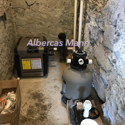 Cuarto de máquina de Jacuzzi