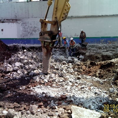 Demoliciones con maquinaria