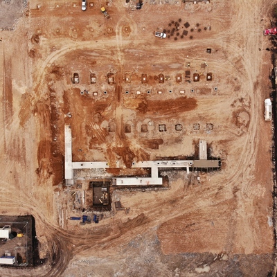 Vista aérea de proyecto