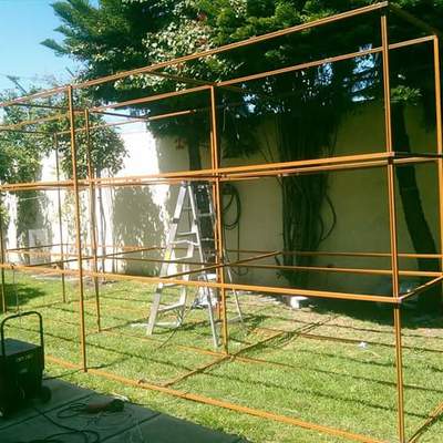 Estantería para tubos de pvc ,cpvc cuadrado  lijero 