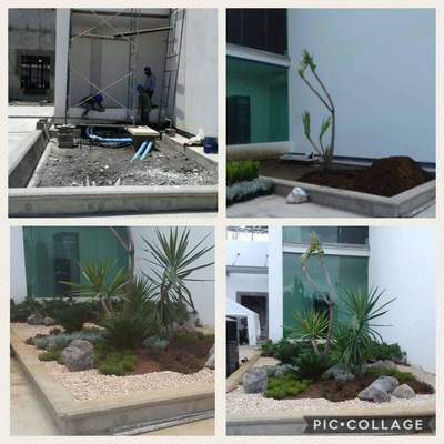 Cubo de elevador y vista