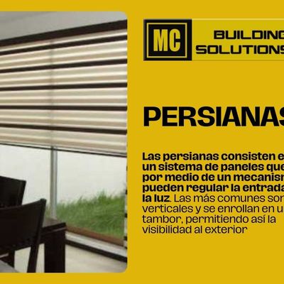 persianas de vanguardia