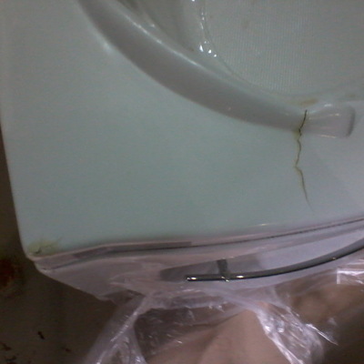 Reparacion Fibra de Vidrio de Grietas Pequeñas