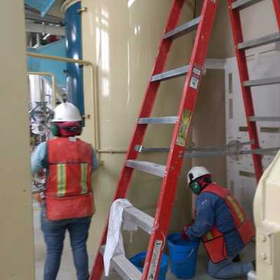 Limpieza industrial de áreas productivas