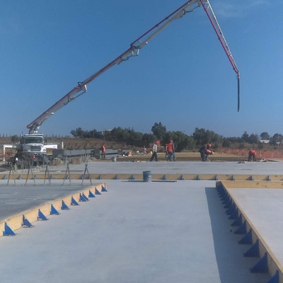 Colado de muro precalado