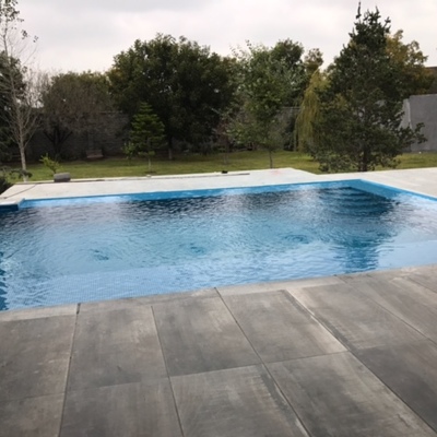 ALBERCA CON ASOLEADERO