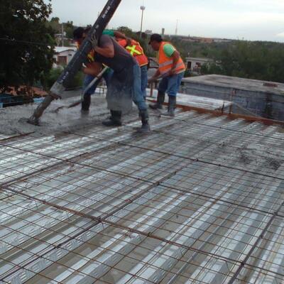 Colado en proyectos.