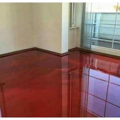 Pisos de lujo de Porcelanato liquido sobre el ya existente.