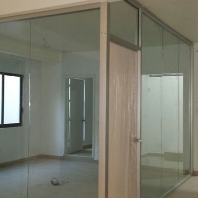 Cancel para oficinas, cristal 10mm templado