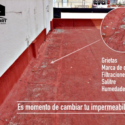 Es momento de cambiar tu impermeabilizante