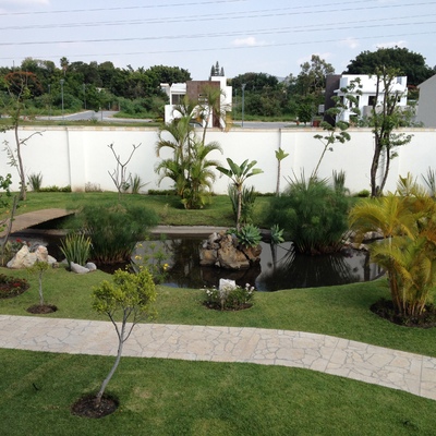 Lago artificial Bosques de Jiutepec