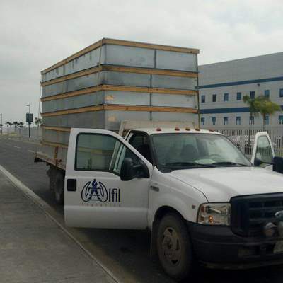 Recibiendo cargamento