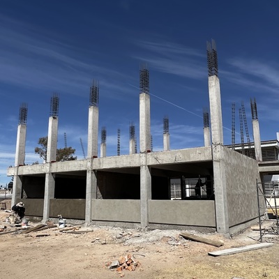 Proceso constructivo escuela