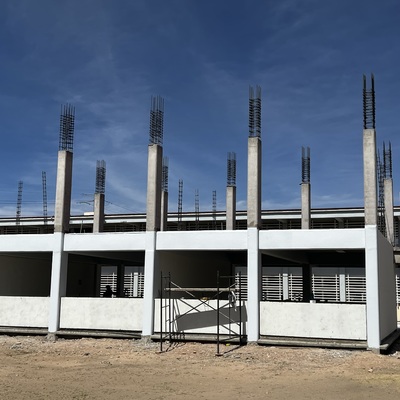 Proceso constructivo escuela