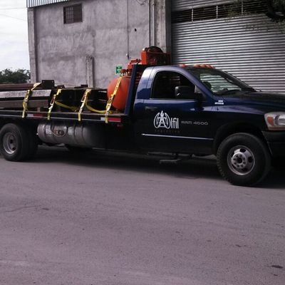 Recibiendo cargamento