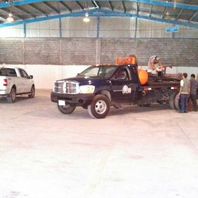 Recibiendo cargamento