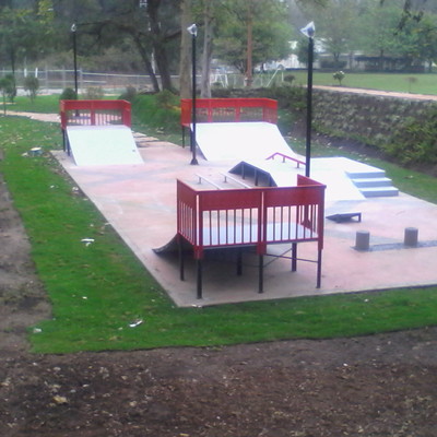 VISTA DE PISTAS DE PATINAJE