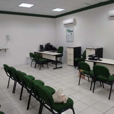 terminacion de mantenimiento de la sala de espera 