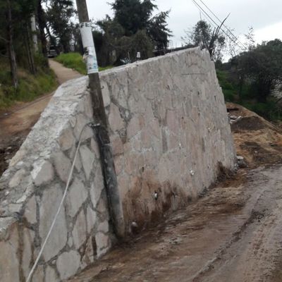 Muro de Contención para camino