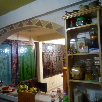 detalle de arco en cocina