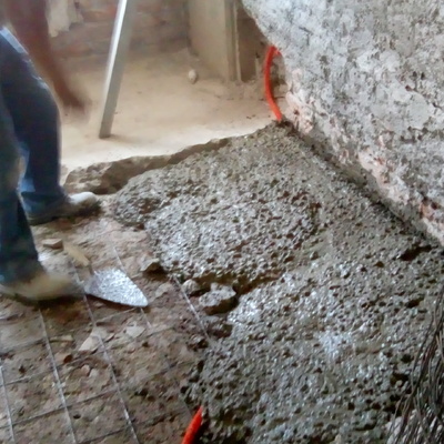 Trabajos de albañilería