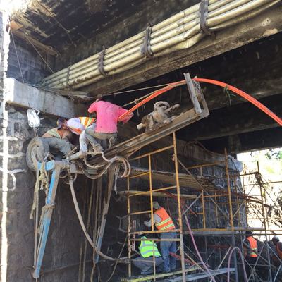 Perforacion Para anclaje de muro pantalla