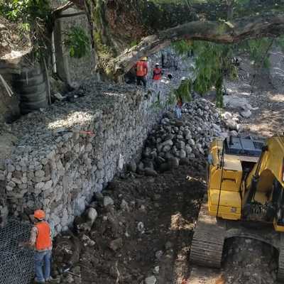 Habilitado de Muro gavion