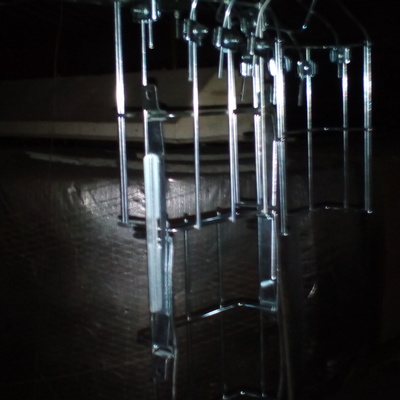 Canalización con charofil bajada